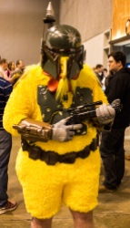 HAH! The giant chicken is Boba Fett!