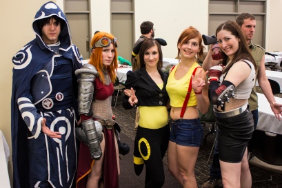 Cosplayers from Twilight Comics